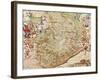 Map of Turin, 1682-Joan Blaeu-Framed Giclee Print