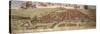Map of Turin, from Theatrum Sabaudiae-Joan Blaeu-Stretched Canvas