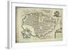 Map of Turin from Theatrum Statuum Regie Celestitudini Sabaudia Ducis-null-Framed Giclee Print