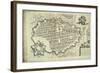 Map of Turin from Theatrum Statuum Regie Celestitudini Sabaudia Ducis-null-Framed Giclee Print