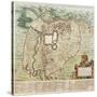 Map of Turin-null-Stretched Canvas