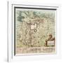 Map of Turin-null-Framed Giclee Print