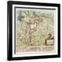 Map of Turin-null-Framed Giclee Print