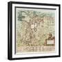 Map of Turin-null-Framed Giclee Print