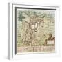 Map of Turin-null-Framed Giclee Print