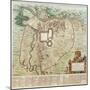 Map of Turin-null-Mounted Premium Giclee Print
