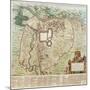 Map of Turin-null-Mounted Giclee Print