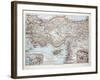 Map of Turkey Cyprus and Syria 1899-null-Framed Giclee Print