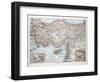 Map of Turkey Cyprus and Syria 1899-null-Framed Giclee Print