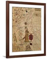 Map of Turkey, from Portolan Chart-null-Framed Giclee Print