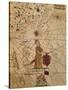 Map of Turkey, from Portolan Chart-null-Stretched Canvas