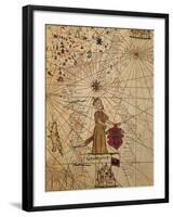 Map of Turkey, from Portolan Chart-null-Framed Giclee Print