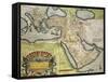 Map of Turkey, from Theatrum Orbis Terrarum, 1528-1598, 1570-null-Framed Stretched Canvas