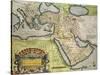 Map of Turkey, from Theatrum Orbis Terrarum, 1528-1598, 1570-null-Stretched Canvas