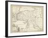 Map of Turkey in Asia-T. Jeffreys-Framed Art Print