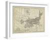 Map of Turkey-null-Framed Giclee Print