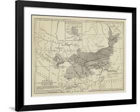 Map of Turkey-null-Framed Giclee Print