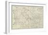 Map of Turkistan-null-Framed Giclee Print