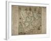 Map Of Ulster-Francis Jobson-Framed Giclee Print