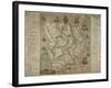 Map Of Ulster-Francis Jobson-Framed Giclee Print