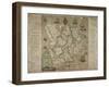 Map Of Ulster-Francis Jobson-Framed Giclee Print