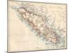 Map of Vancouver Island, British Columbia, Canada, 1870s-null-Mounted Premium Giclee Print