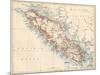 Map of Vancouver Island, British Columbia, Canada, 1870s-null-Mounted Giclee Print