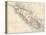 Map of Vancouver Island, British Columbia, Canada, 1870s-null-Stretched Canvas