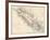 Map of Vancouver Island, British Columbia, Canada, 1870s-null-Framed Giclee Print