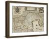 Map of Venetian Domain, from Regionum Italiae-null-Framed Giclee Print