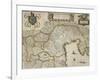 Map of Venetian Domain, from Regionum Italiae-null-Framed Giclee Print