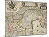 Map of Venetian Domain, from Regionum Italiae-null-Mounted Giclee Print