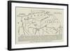 Map of Venezuela and British Guiana-null-Framed Giclee Print