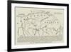 Map of Venezuela and British Guiana-null-Framed Giclee Print