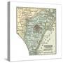 Map of Venice (C. 1900), Maps-Encyclopaedia Britannica-Stretched Canvas