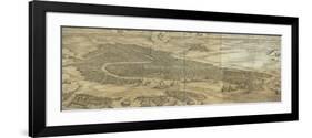 Map of Venice in 1500-Jacopo De Barbari-Framed Giclee Print