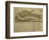 Map of Venice, Published by H. Chatelain in Amsterdam, 1728-French School-Framed Giclee Print