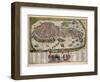 Map of Venice-Abraham Ortelius-Framed Art Print