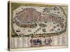 Map of Venice-Abraham Ortelius-Stretched Canvas