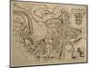 Map of Verona, from 'Les Villes De Venetie', 1704, Published by Pierre Mortier in Amsterdam-Pierre Mortier-Mounted Giclee Print