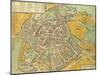 Map of Vicenza from Civitates Orbis Terrarum-null-Mounted Giclee Print