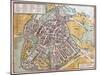 Map of Vicenza from Civitates Orbis Terrarum-null-Mounted Giclee Print