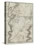 Map of Vicksburg-John Dower-Stretched Canvas