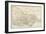 Map of Victoria, Australia, 1870s-null-Framed Giclee Print