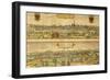 Map of Vienna and Buda from Civitates Orbis Terrarum-null-Framed Giclee Print