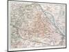 Map of Vienna Austria 1899-null-Mounted Giclee Print