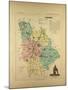 Map of Vienne France-null-Mounted Giclee Print