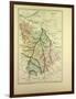 Map of Vienne France-null-Framed Giclee Print