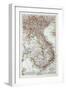 Map of Vietnam Cambodja Laos, 1899-null-Framed Giclee Print