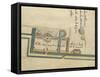Map of Villa Contarini at Piazzola Sul Brenta, Padua Province-null-Framed Stretched Canvas